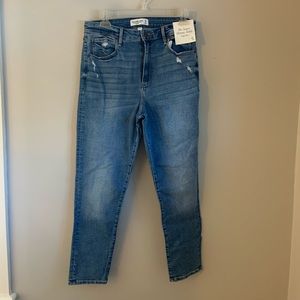 Abercrombie super skinny ankle high rise jeans